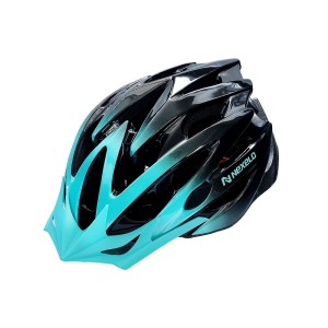 Kask rowerowy Nexelo M 55 - 58 cm, OUT - MOLD, turkusowo-czarny