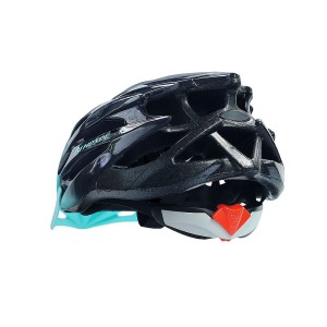 Kask rowerowy Nexelo M 55 - 58 cm, OUT - MOLD, turkusowo-czarny