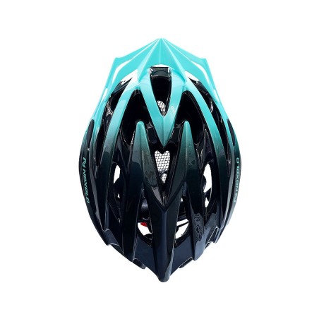 Kask rowerowy Nexelo M 55 - 58 cm, OUT - MOLD, turkusowo-czarny
