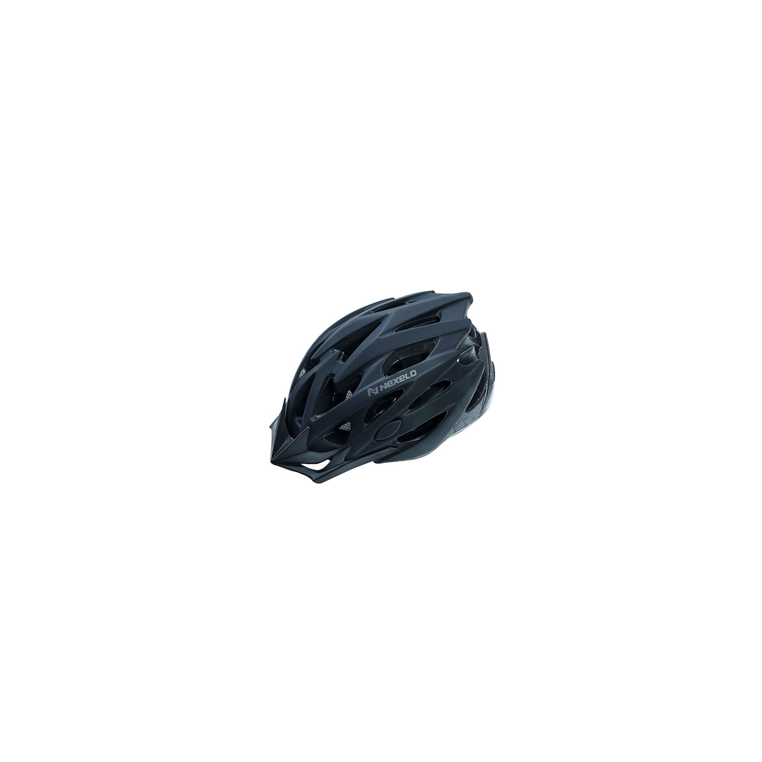 Kask rowerowy Nexelo Straight Matt M 55-58 cm , Out Mold, czarny mat