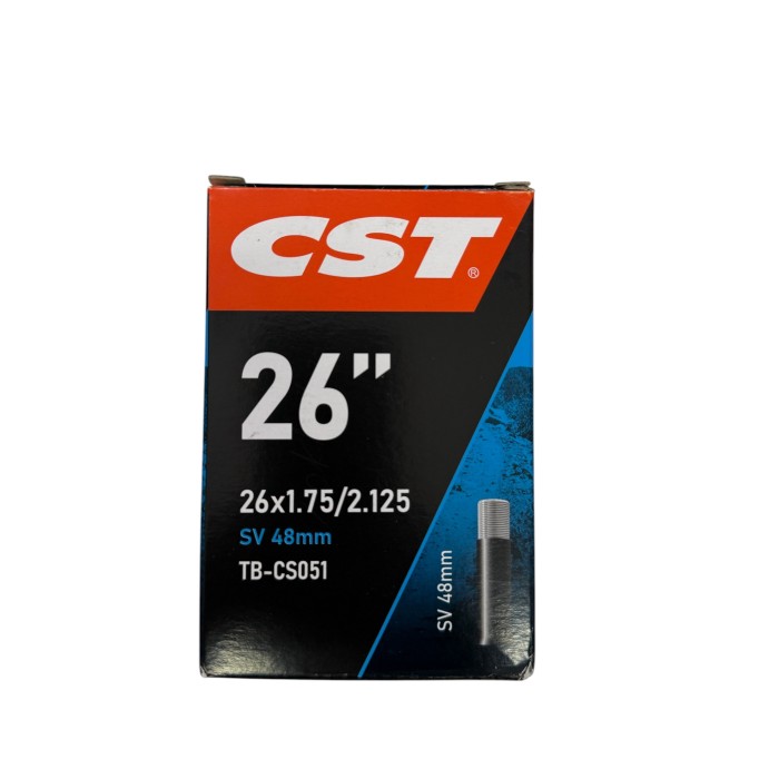Dętka rowerowa CST 26 x 1.75 - 2.125 AV48 mm