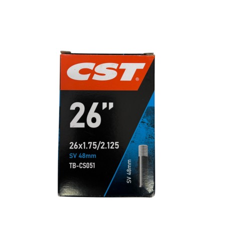 Dętka rowerowa CST 26 x 1.75 - 2.125 AV48 mm