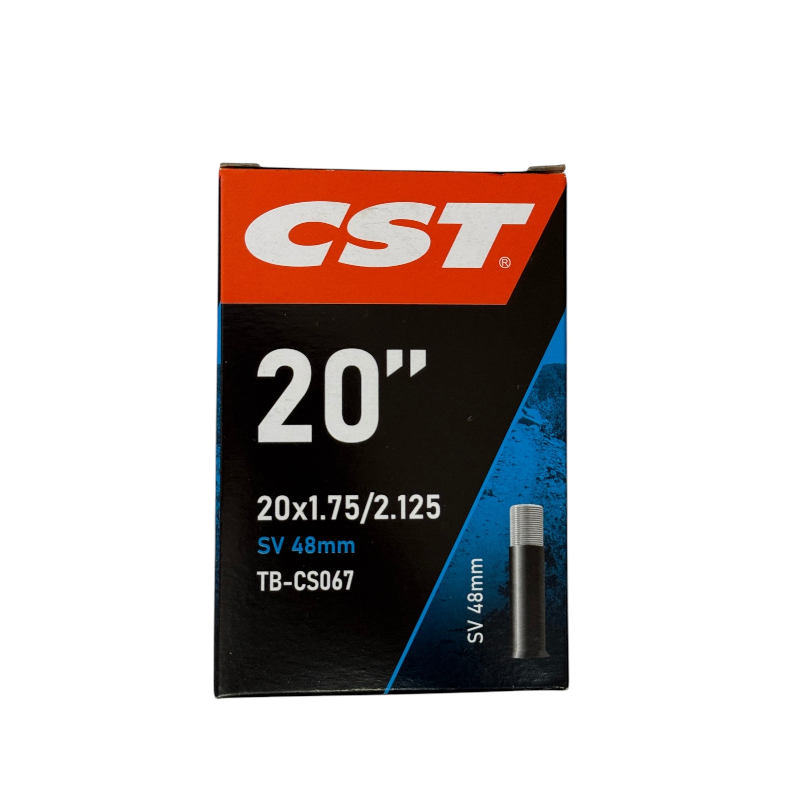 Dętka rowerowa CST 20'' x 1.75 - 2.125 //  47/57-406 // AV48 mm