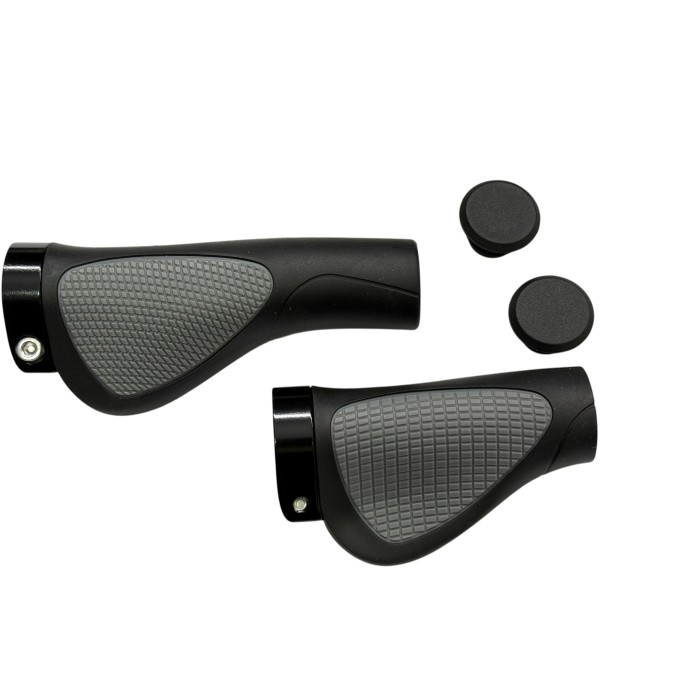 Chwyty kierownicy ergonomiczne MDR Lock-On 130/95 mm z podparciem nadgarstka
