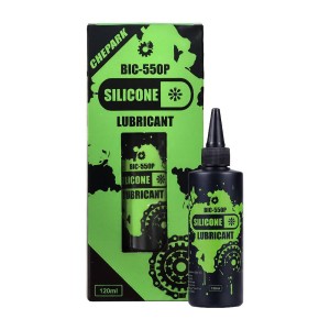 CHEPARK BIC-550P Silicone Lube 120 ml – silikonowy olej do łańcucha rowerowego na ekstremalne warunki