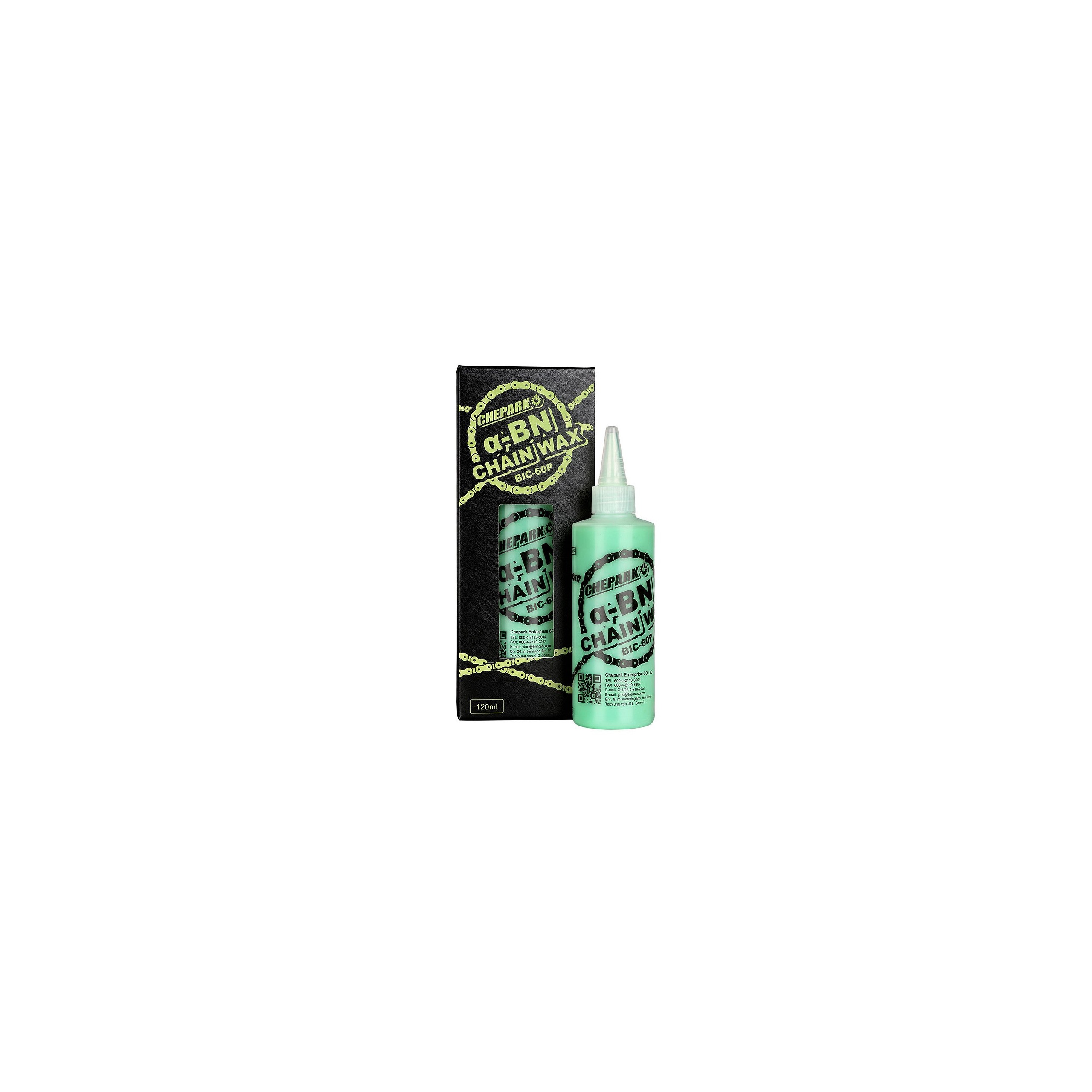 CHEPARK BIC-60P Ceramic Chain Wax 120 ml – ceramiczny wosk do łańcucha rowerowego na suche warunki
