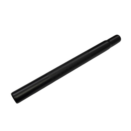 Wspornik siodła, sztyca stalowa 25,4 mm x 300 mm, czarna
