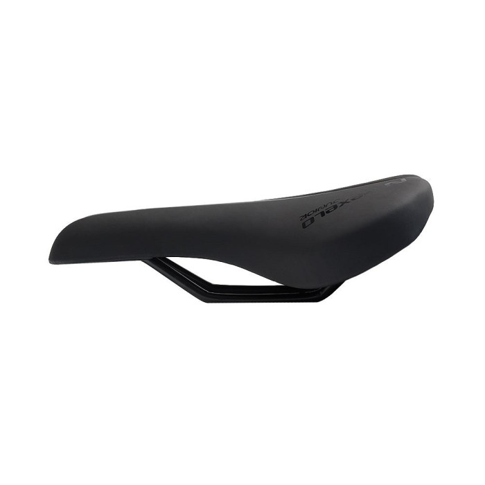 Siodełko dziecięce NEXELO Junior 16–20" czarno-różowe 245 × 145 mm
