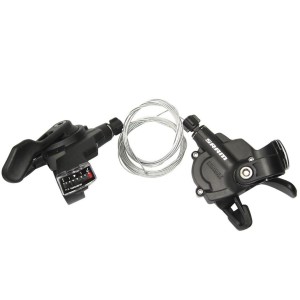 Manetki SRAM X3 Trigger 3x7 | Komplet przód + tył | 21 biegów