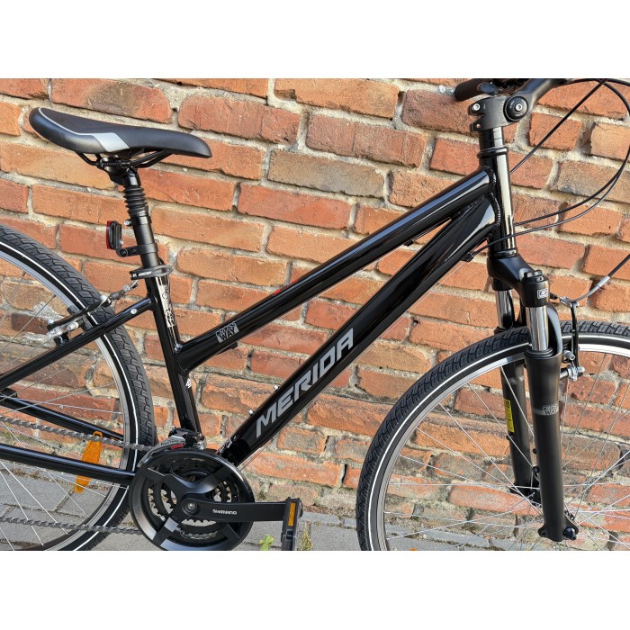 MERIDA CROSSWAY 10-V SE XS – rower crossowy 28”, Shimano 3x7, amortyzator SR Suntour