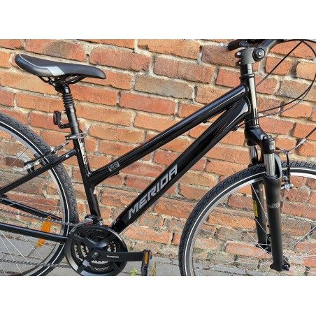 MERIDA CROSSWAY 10-V SE XS – rower crossowy 28”, Shimano 3x7, amortyzator SR Suntour