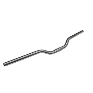 Kierownica rowerowa MODE gięta 650 mm aluminiowa srebrna