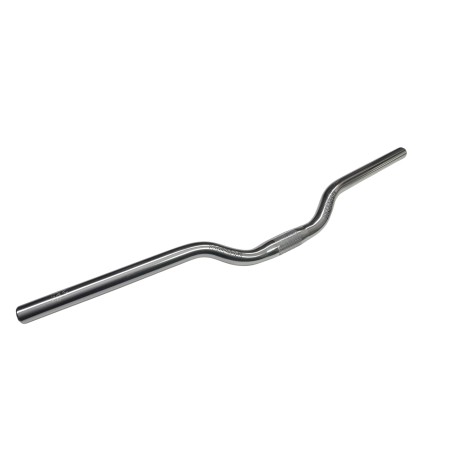 Kierownica rowerowa MODE gięta 650 mm aluminiowa srebrna