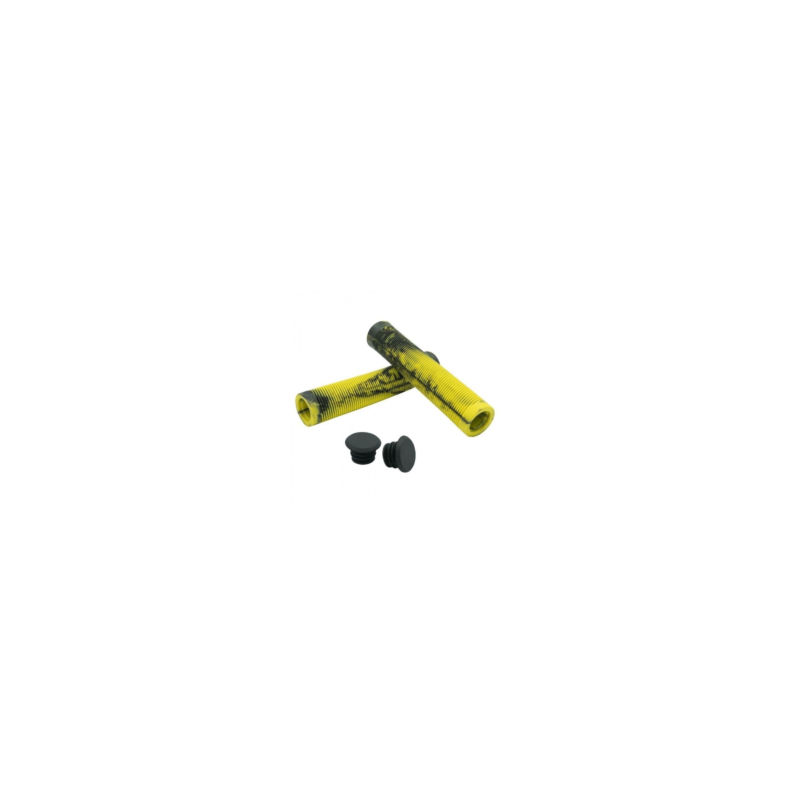 Chwyty kierownicy Skill Jelly 165 mm – czarno-żółte