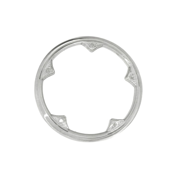 Osłona mechanizmu korbowego 48T // 5 otworów, transparent